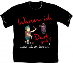 Dartsport T-shirts mit Wunschname Dartspieler Profisportler