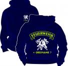 Kapuzen-Sweatshirt Feuerwehr Motiv 10