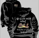 Kapuzenjacke Angeln Motiv 102