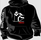 Kapuzen-Sweatshirt Skisport Motiv 10