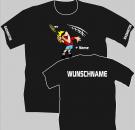 T-Shirt Badminton Motiv 12