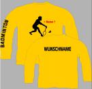 Sweatshirt Badminton Motiv 13