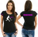 Girlie-Shirt Badminton Motiv 13