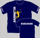 T-Shirt Badminton Motiv 17