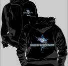 Kapuzenjacke Angeln Motiv 190