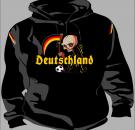 Kapuzen-Sweatshirt Fußball Motiv 19