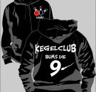 Kapuzenjacke Kegeln Motiv 23