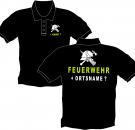 Polo-Shirt Feuerwehr Motiv 24