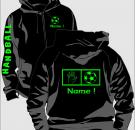 Kapuzenjacke Handball Motiv 2