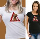 Girlie-Shirt Magyar Viszla Motiv 2