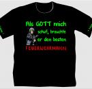 T-Shirt Feuerwehr Motiv 32