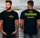 Feuerwehr T-Shirt Bekleidung Motiv 34