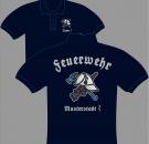 Polo-Shirt Feuerwehr Motiv 3