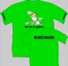 T-Shirt Badminton Motiv 3