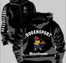 Kapuzenjacke Bogenschießen Motiv 4