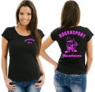 Girlie-Shirt Bogenschießen Motiv 4