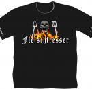 Grillshirt mit lustigem Spruch Grillmeister Griller Männershirt BBQ Shirt