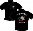 Polo-Shirt Feuerwehr Motiv 7