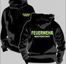 Kapuzen-Sweatshirt Feuerwehr Motiv 8