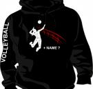 Kapuzen-Sweatshirt Volleyball Motiv 8