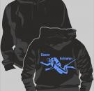 Kapuzen-Sweatshirt tauchen Motiv 14