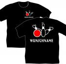 T-Shirt Bowling Motiv 16