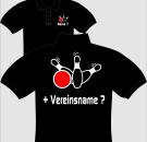 Polo-Shirt Bowling Motiv 16